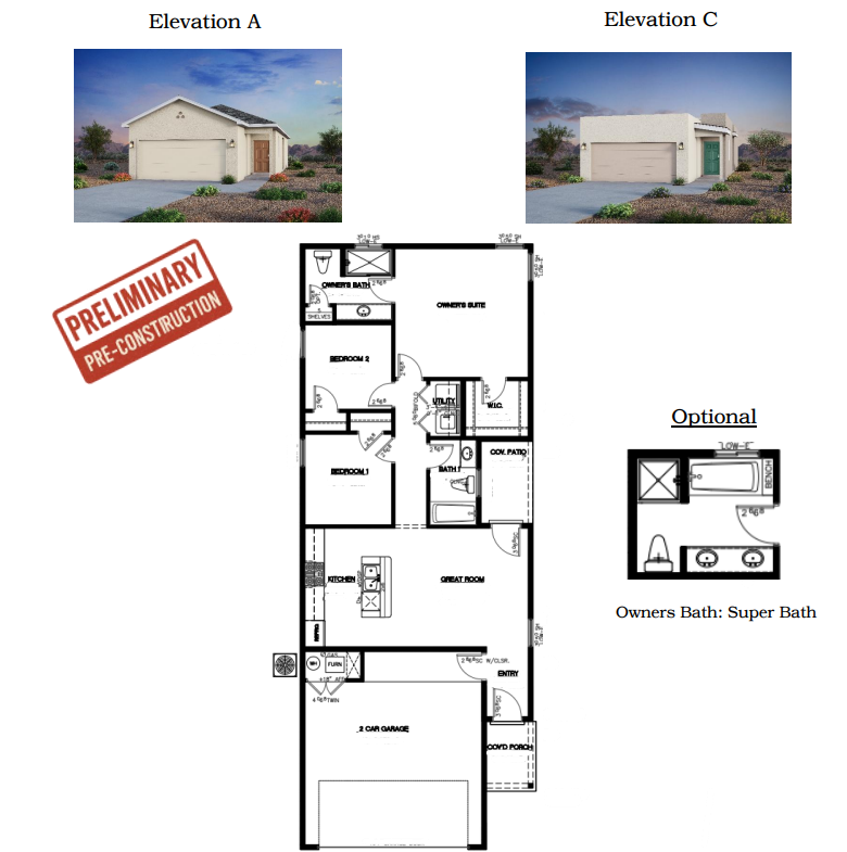 Bay Leaf Floorplan