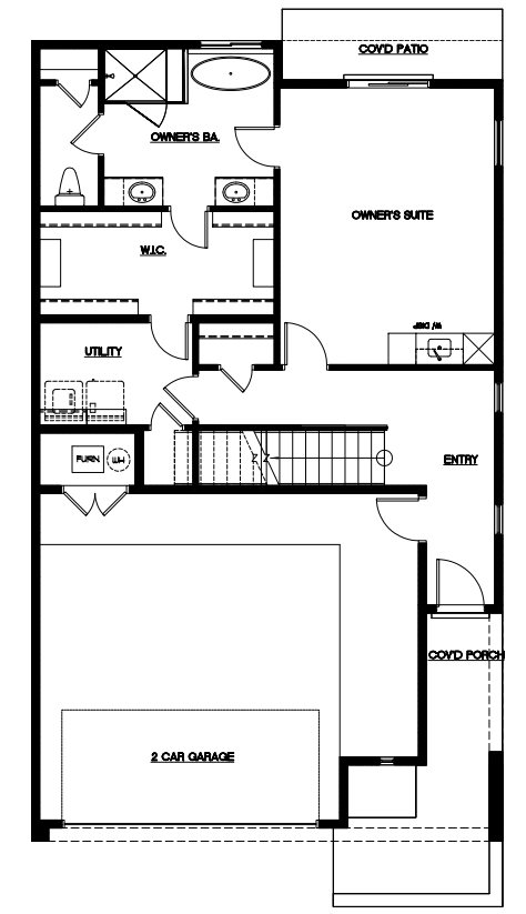 4316 Wymont Circle Lower Floorplan