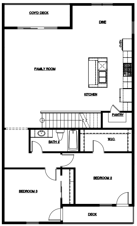 4316 Wymont Circle Upper Floorplan